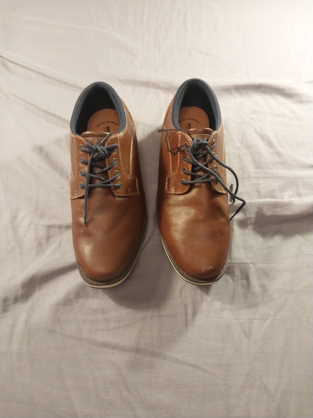 Sonoma Goods Life Boys Brown Dress Shoes Size 5 #375